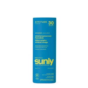 Bâton solaire minéral visage - Sans odeur - FPS 30 - Enfants